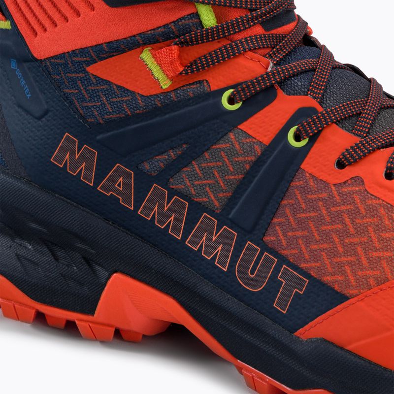 Pánske trekové topánky MAMMUT Sertig II Mid GTX red 10