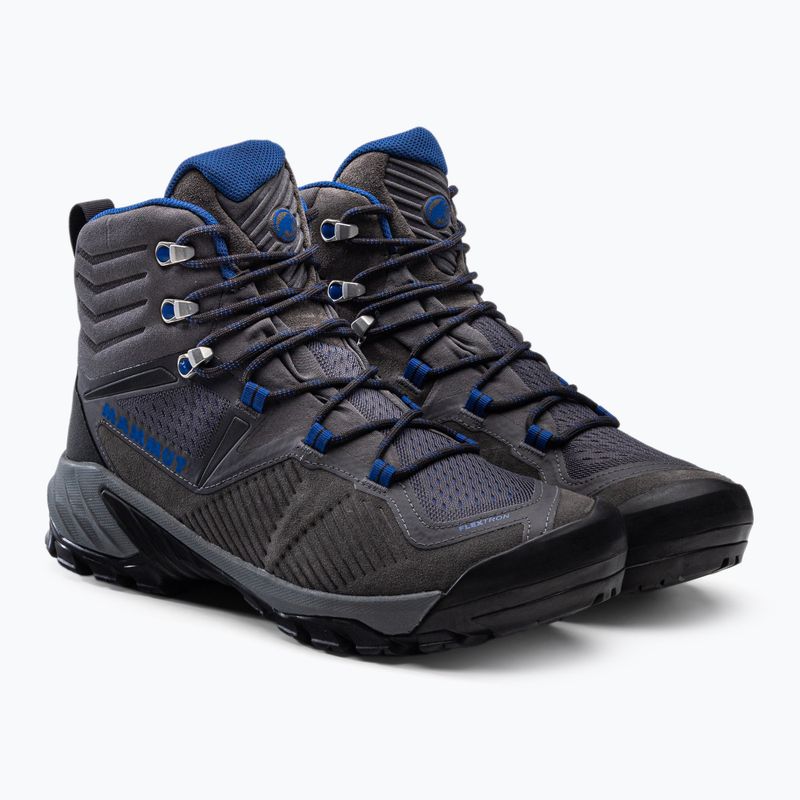 MAMMUT pánske trekové topánky Sapuen High GTX sivá 5