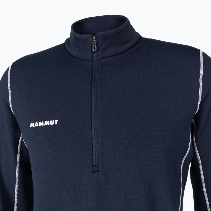 MAMMUT 160 Years Aenergy ML Half Zip Pull pánska trekingová mikina tmavomodrá 4