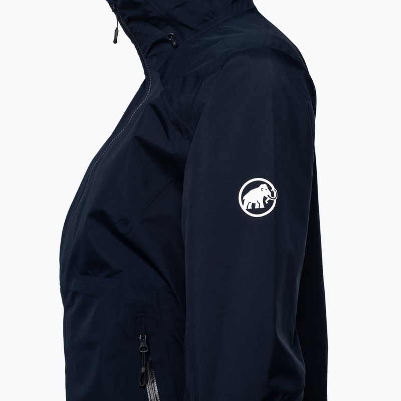 MAMMUT Convey Tour HS dámska hardshellová bunda námornícka modrá 4