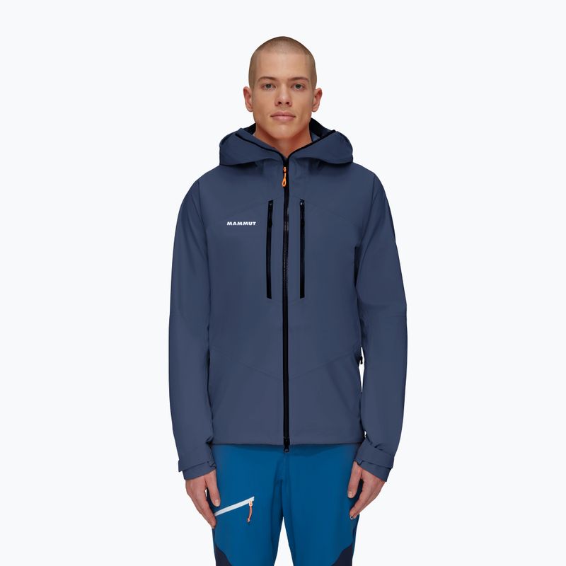 Pánska bunda do dažďa Mammut Taiss HS navy blue 1010-29391-5118-116