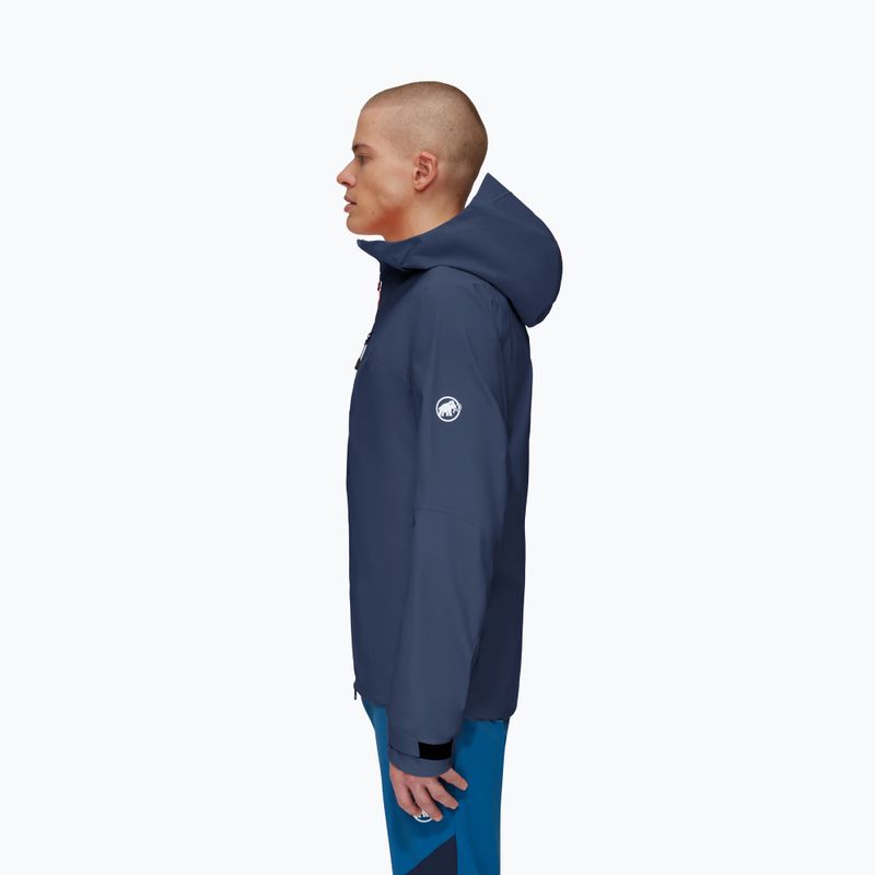 Pánska bunda do dažďa Mammut Taiss HS navy blue 1010-29391-5118-116 3
