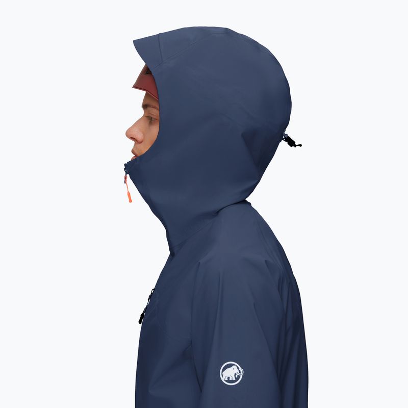 Pánska bunda do dažďa Mammut Taiss HS navy blue 1010-29391-5118-116 4
