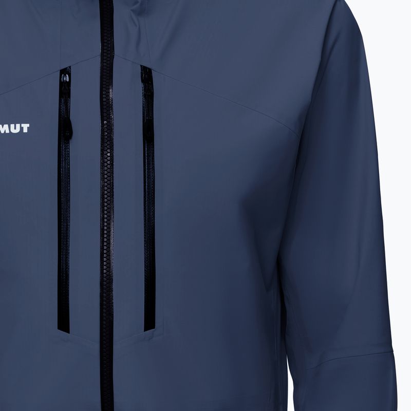 Pánska bunda do dažďa Mammut Taiss HS navy blue 1010-29391-5118-116 5