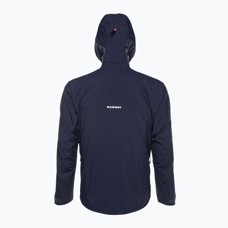 Pánska bunda do dažďa Mammut Taiss HS navy blue 1010-29391-5118-116 2