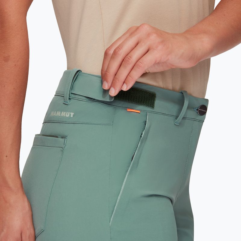 Mammut dámske trekingové šortky Runbold Roll Cuff green 1023-00720-40236-36-10 6