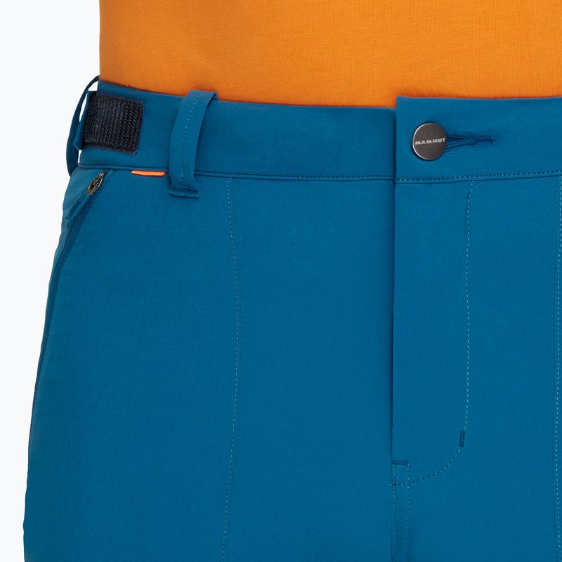 Pánske trekingové šortky Runbold Roll Cuff blue 1023-00710-50550-46-10 4