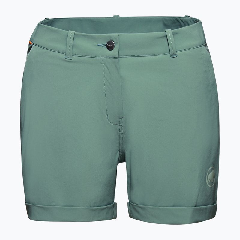 Mammut dámske trekingové šortky Runbold Roll Cuff green 1023-00700-40236-36-10 4
