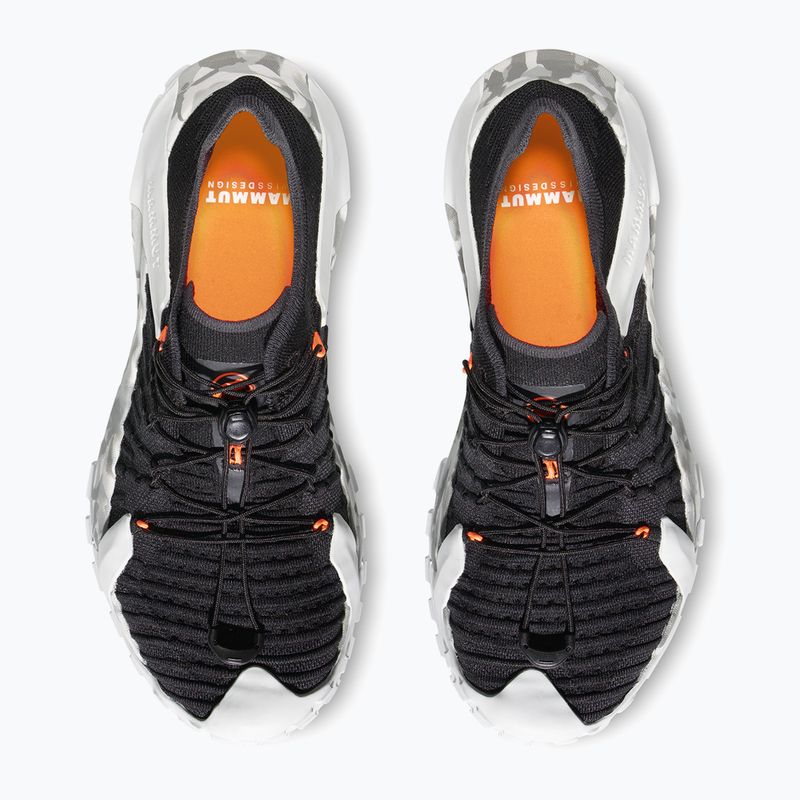 Mammut Hueco Knit II Low black/light ice gray dámska prístupová obuv 3