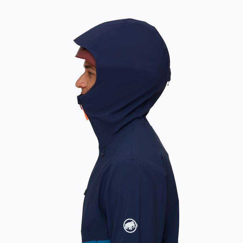 Mammut Alto Guide HS Pánska bunda do dažďa s kapucňou tmavomodrá 1010-29560-50554-115 4