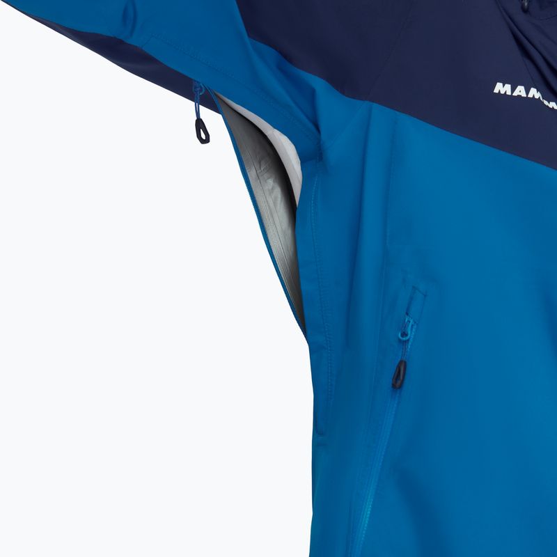 Mammut Convey Tour HS Pánska bunda do dažďa s kapucňou navy-blue 7
