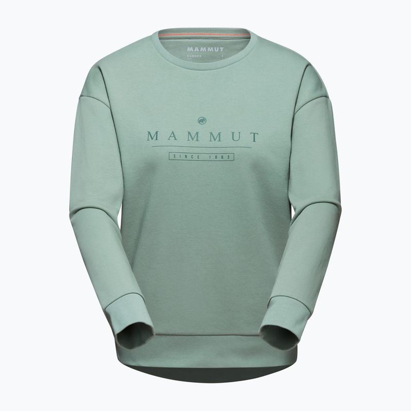 Mammut dámska trekingová mikina Core ML Crew Neck Logo green 1014-04070-4100-114 8