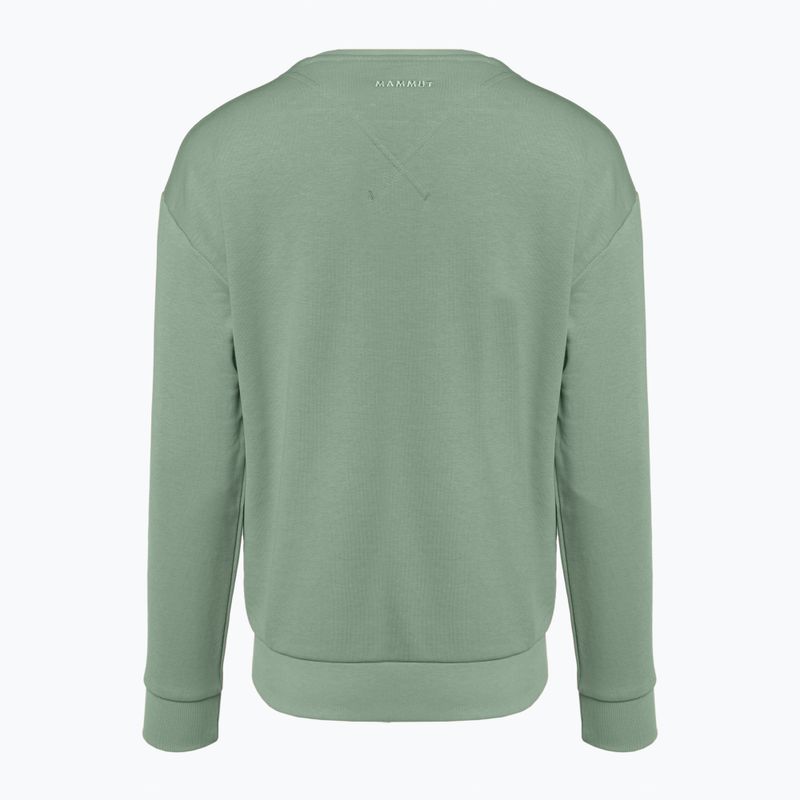 Mammut dámska trekingová mikina Core ML Crew Neck Logo green 1014-04070-4100-114 5