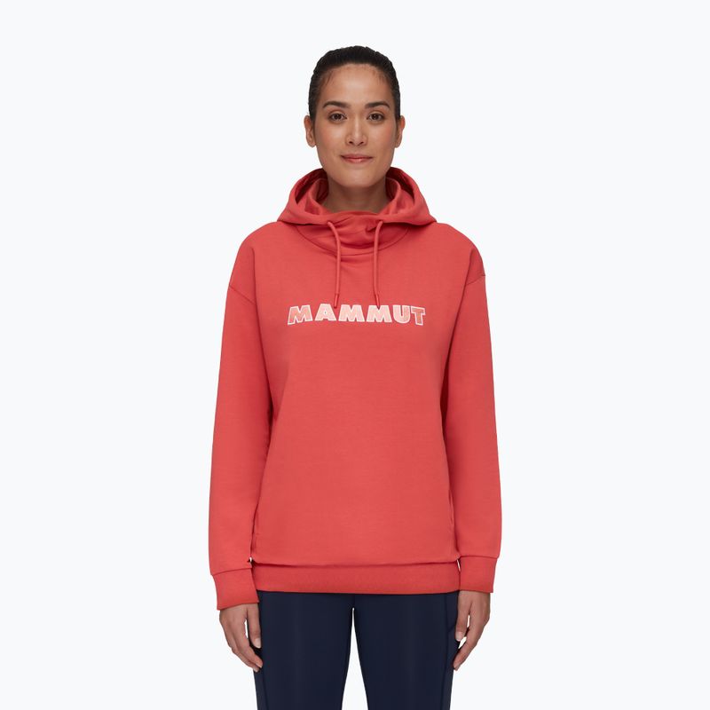 Mammut dámska trekingová mikina ML Hoody Logo červená 1014-04400-2249-114