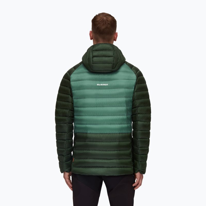 Pánska páperová bunda Mammut Broad Peak IN dark jade/woods 2