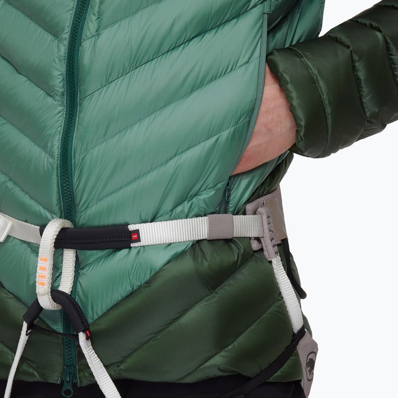 Pánska páperová bunda Mammut Broad Peak IN dark jade/woods 5