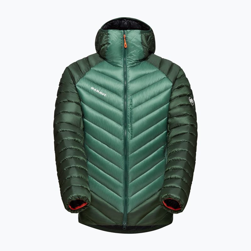 Pánska páperová bunda Mammut Broad Peak IN dark jade/woods 6