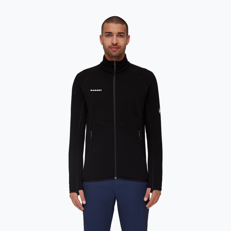 Pánska trekingová mikina Mammut Aconcagua ML black