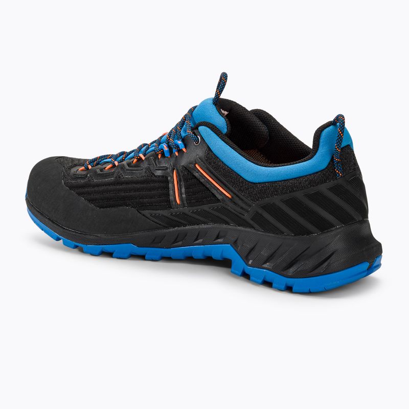 Pánska prístupová obuv  Mammut Alnasca Knit III Low GTX black/glacier blue 3