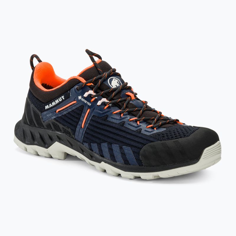 Dámska prístupová obuv Mammut Alnasca Knit III Low GTX marine/black