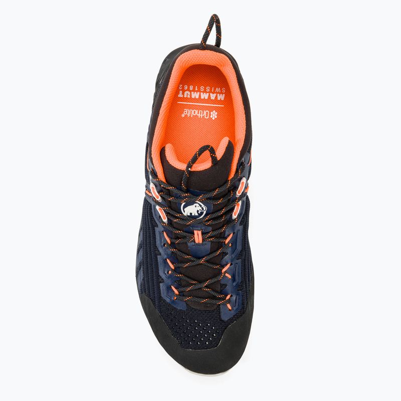 Dámska prístupová obuv Mammut Alnasca Knit III Low GTX marine/black 5