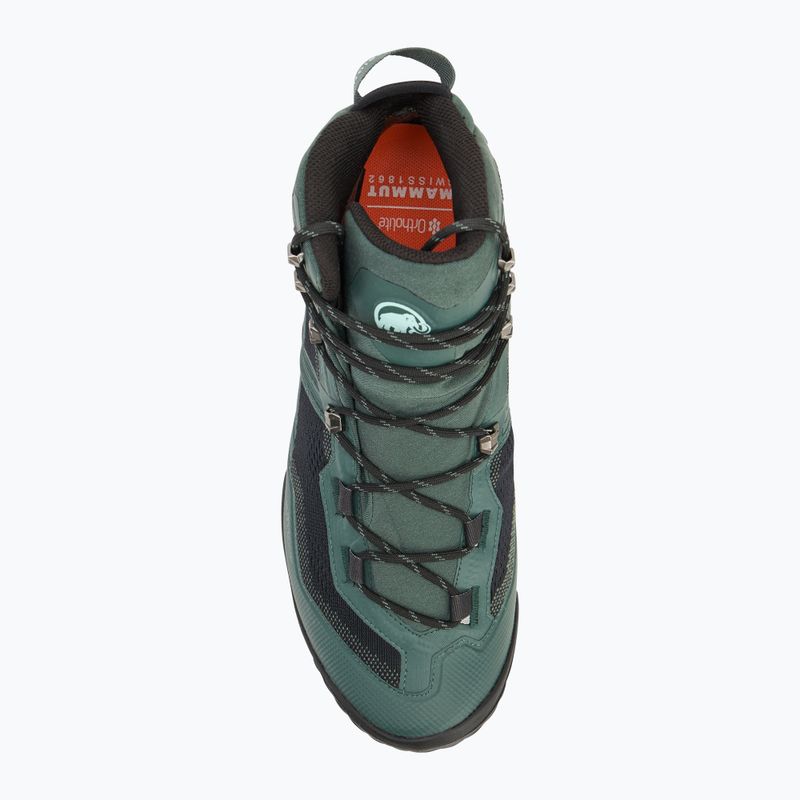 Pánske trekové topánky Mammut Ducan II High GTX deep jade/black 5