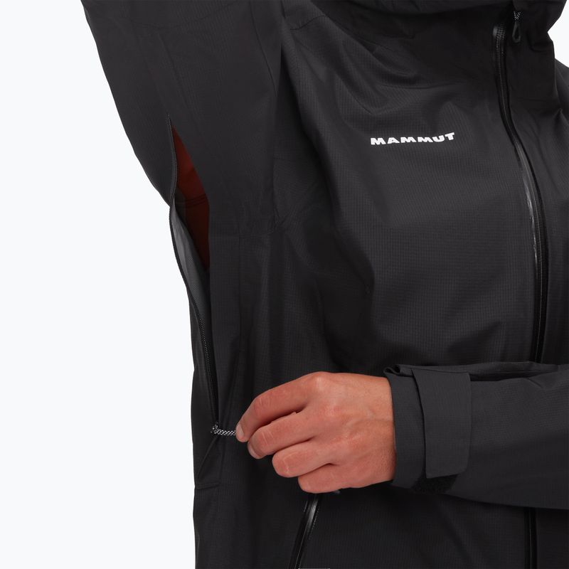 Dámska bunda do dažďa Mammut Alto Light HS black 5