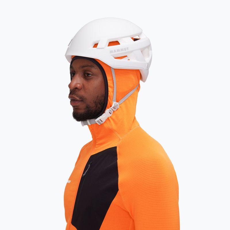 Pánska trekingová mikina Mammut Aenergy Light ML Hooded dark tangerine/black 4