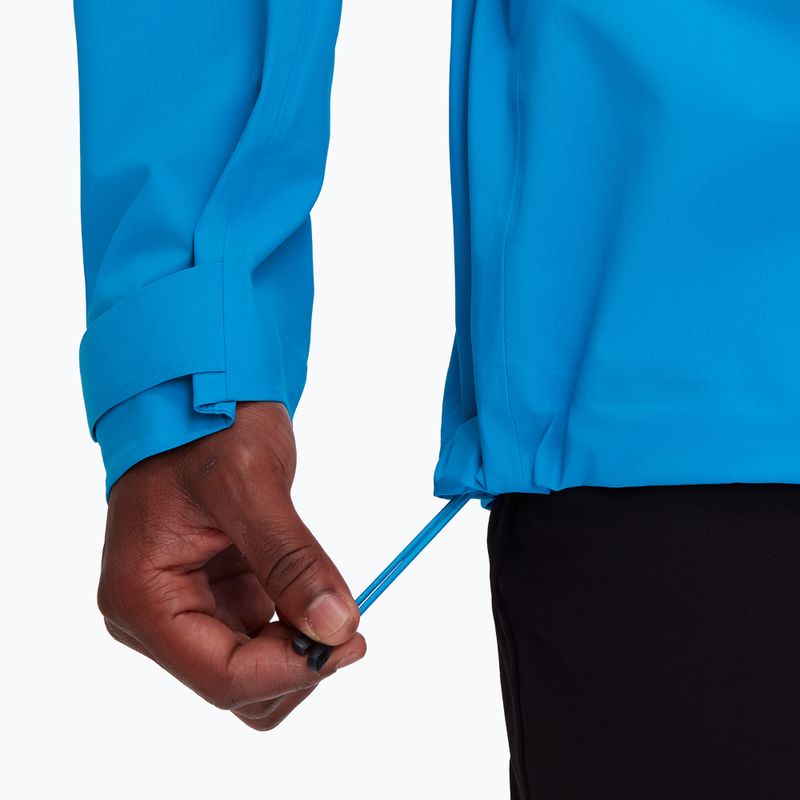 Mammut pánska bunda do dažďa Taiss HS Hooded glacier blue 7