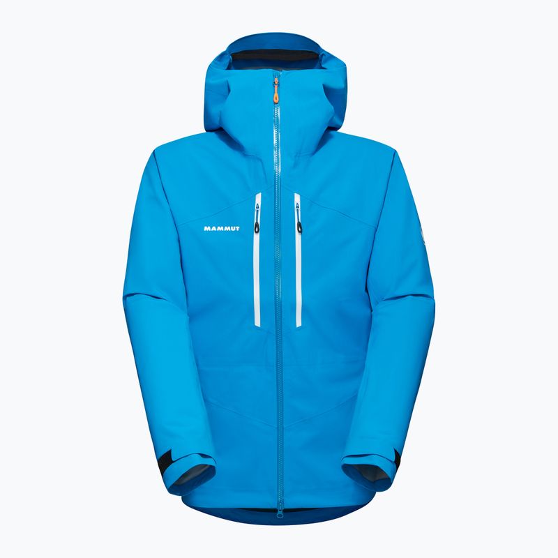 Mammut pánska bunda do dažďa Taiss HS Hooded glacier blue 9