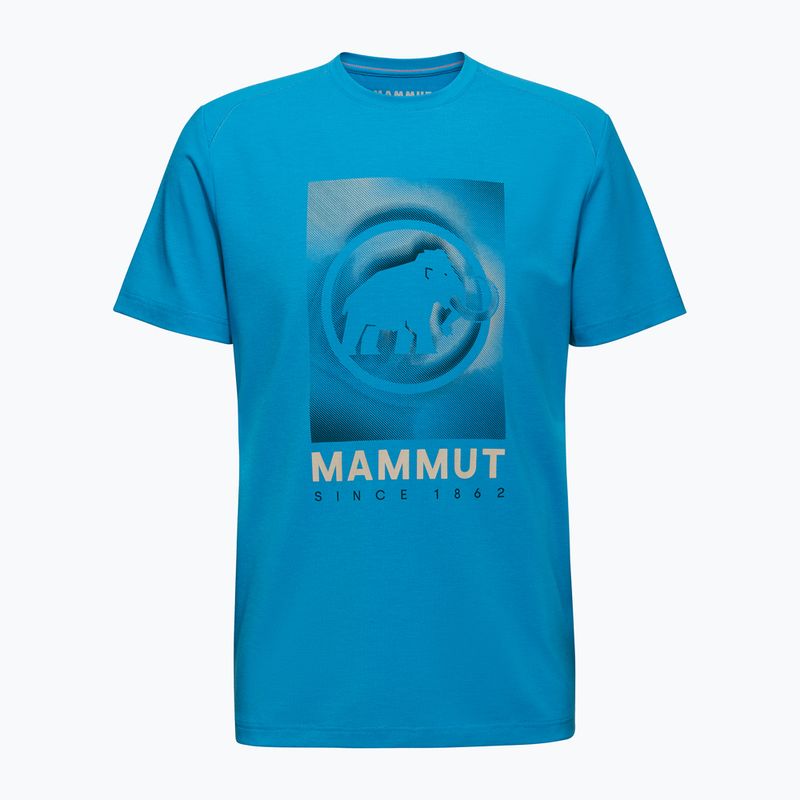 Pánske trekingové tričko Mammut Trovat glacier blue 4