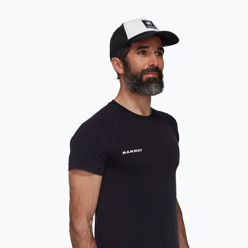 Šiltovka Mammut Crag Logo white/black 3
