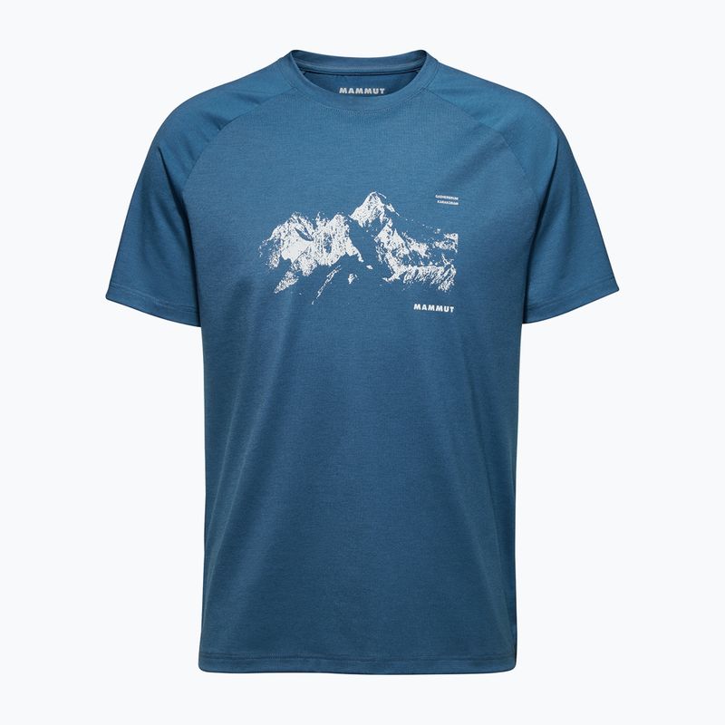 Pánske tričko Mammut Mountain 8035 deep ice 4