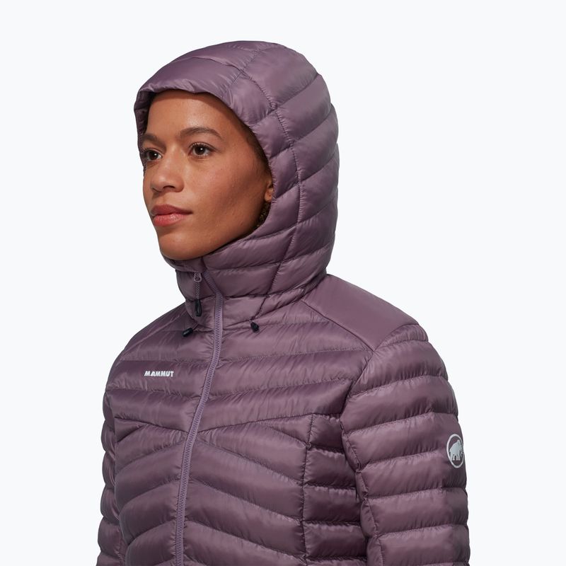 Dámska páperová bunda Mammut Albula IN Hooded flux 4