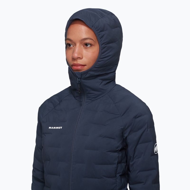 Dámska páperová bunda Mammut Sender IN Hooded marine 4