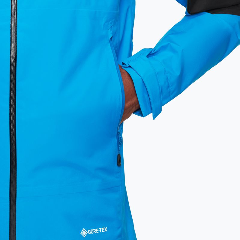 Pánska bunda do dažďa Mammut Convey Tour HS glacier blue/black 5