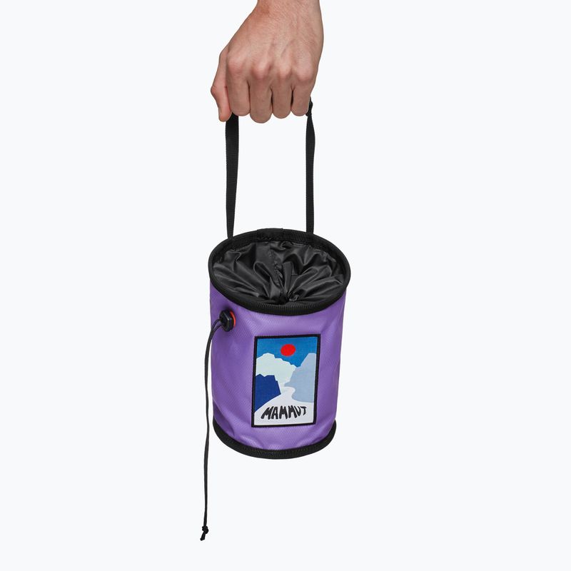 Vrecko na magnézium Mammut Gym Print lavender 2