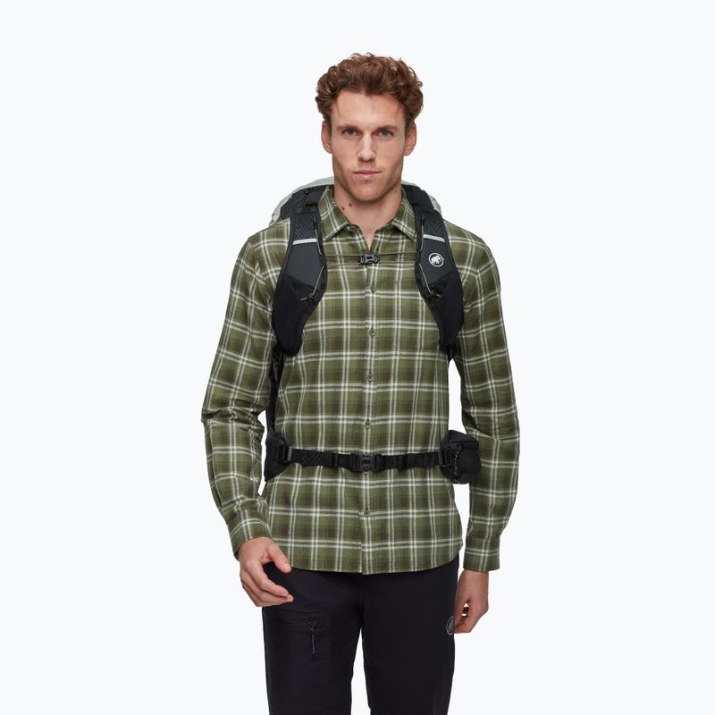 Turistický batoh Mammut Ducan Spine 28-35 l silver sage/black 6