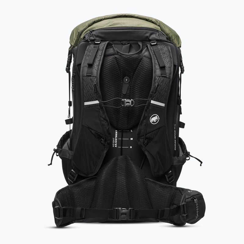 Turistický batoh Mammut Ducan Spine 28-35 l marsh/black 2