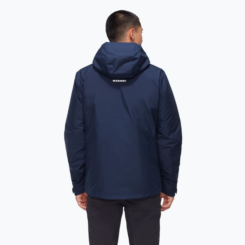 Pánska bunda 3 v 1 Mammut Convey 3 in 1 HS Hooded marine/ glacier blue 3