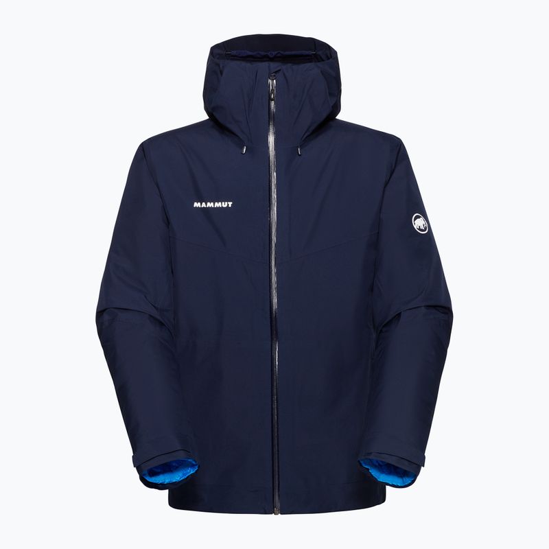 Pánska bunda 3 v 1 Mammut Convey 3 in 1 HS Hooded marine/ glacier blue 9