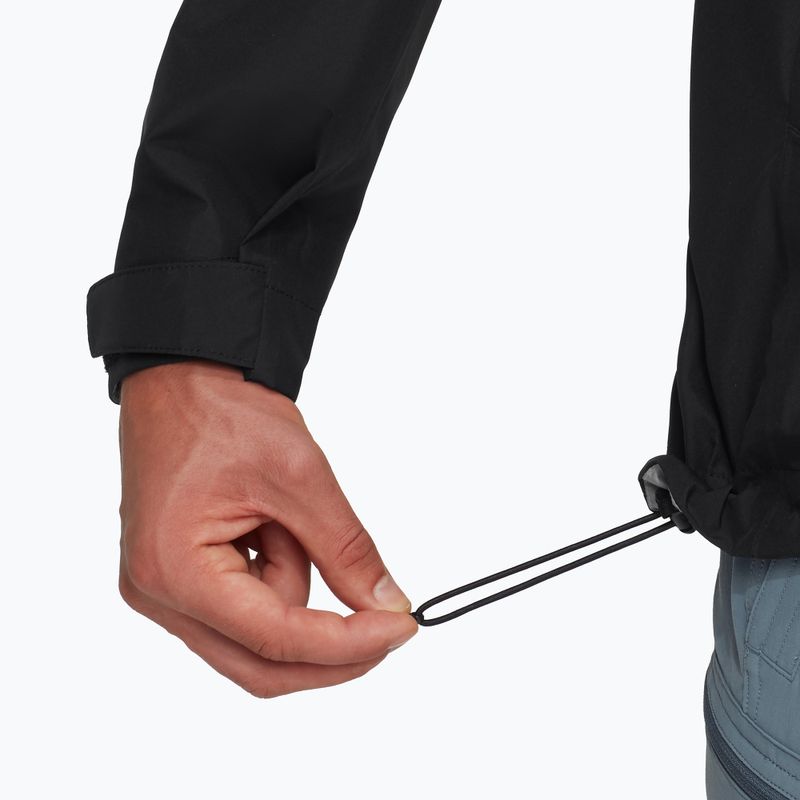 Pánska bunda do dažďa Mammut Treeline HS Hooded black 7