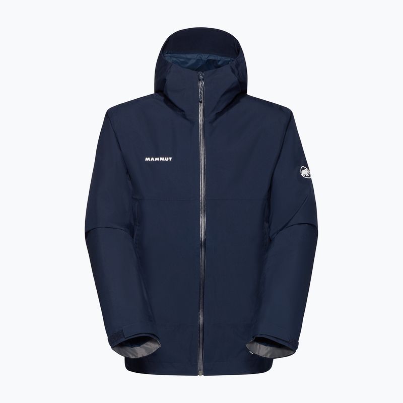 Pánska bunda do dažďa Mammut Treeline HS Hooded navy 4