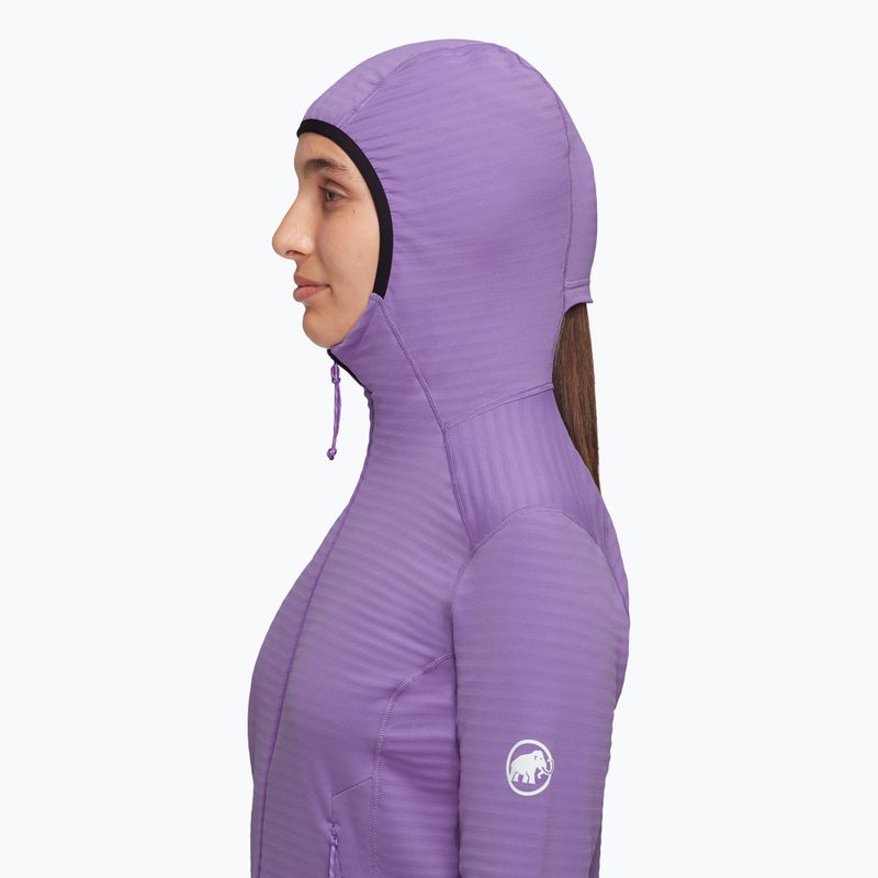 Mammut dámska trekingová mikina Taiss Light ML Hooded lavandin black 4