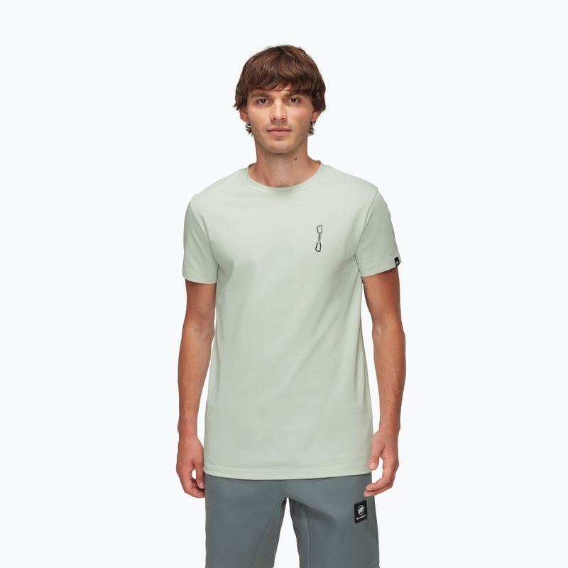Mammut pánske tričko Massone Quickdraw silver sage