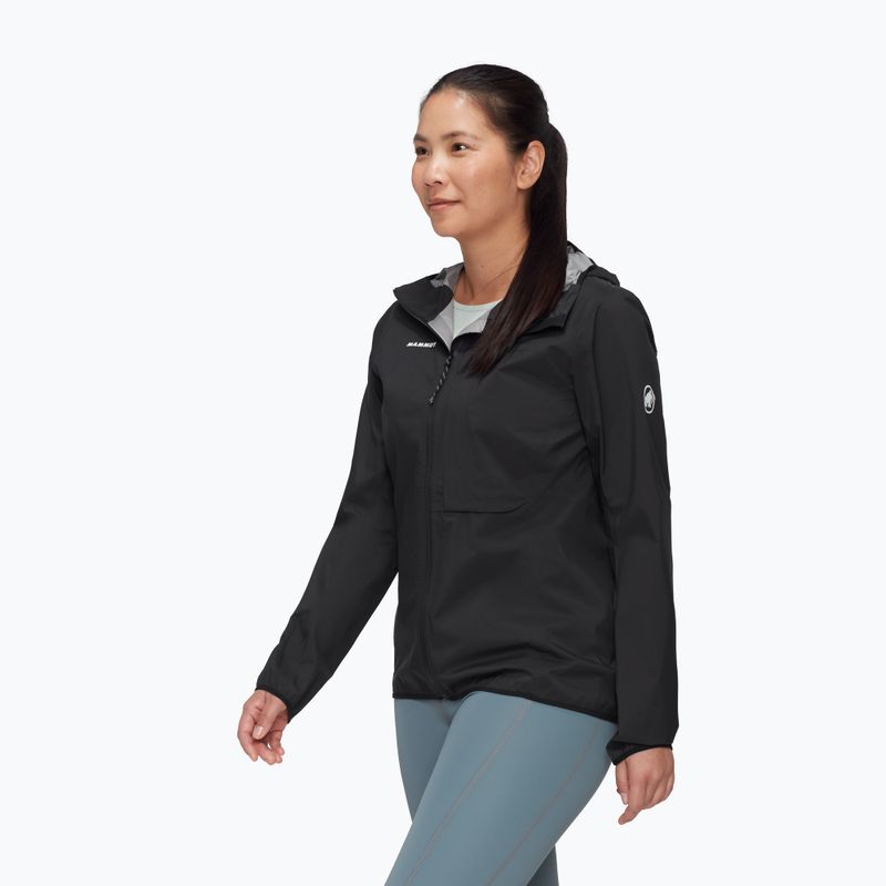 Dámska bunda do dažďa Mammut Ducan Light HS Hooded black 3