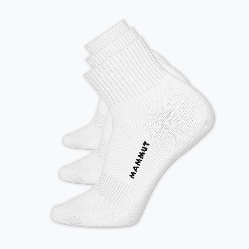 Ponožky Mammut Everyday Quarter 3 pairs white/white/white
