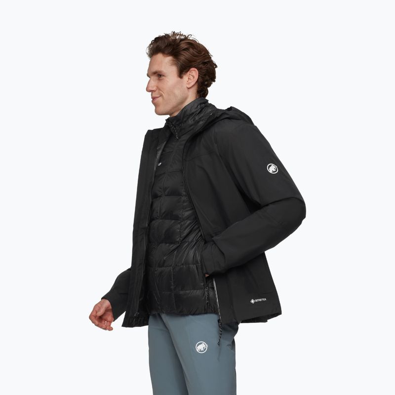 Pánska bunda 3v1 Mammut Treeline 3 in 1 HS Hooded Jacket Men black/black 3