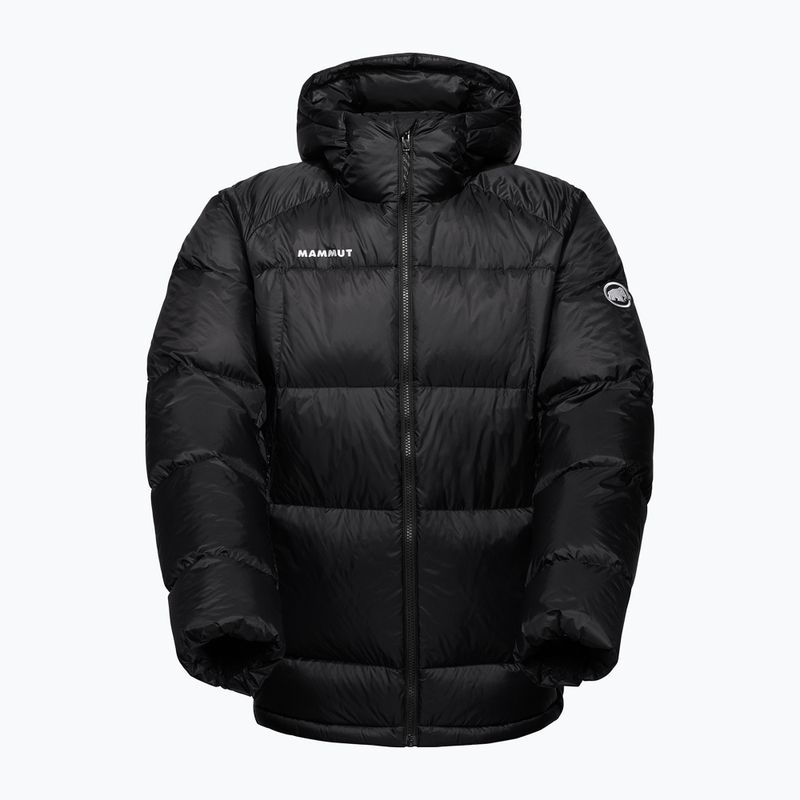 Pánska páperová bunda Mammut Glacier Glow Insulation Hooded black 5