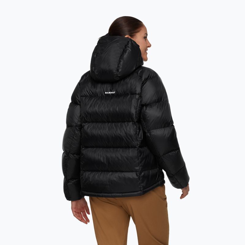 Dámska páperová bunda Mammut Glacier Glow Insulation Hooded black 2